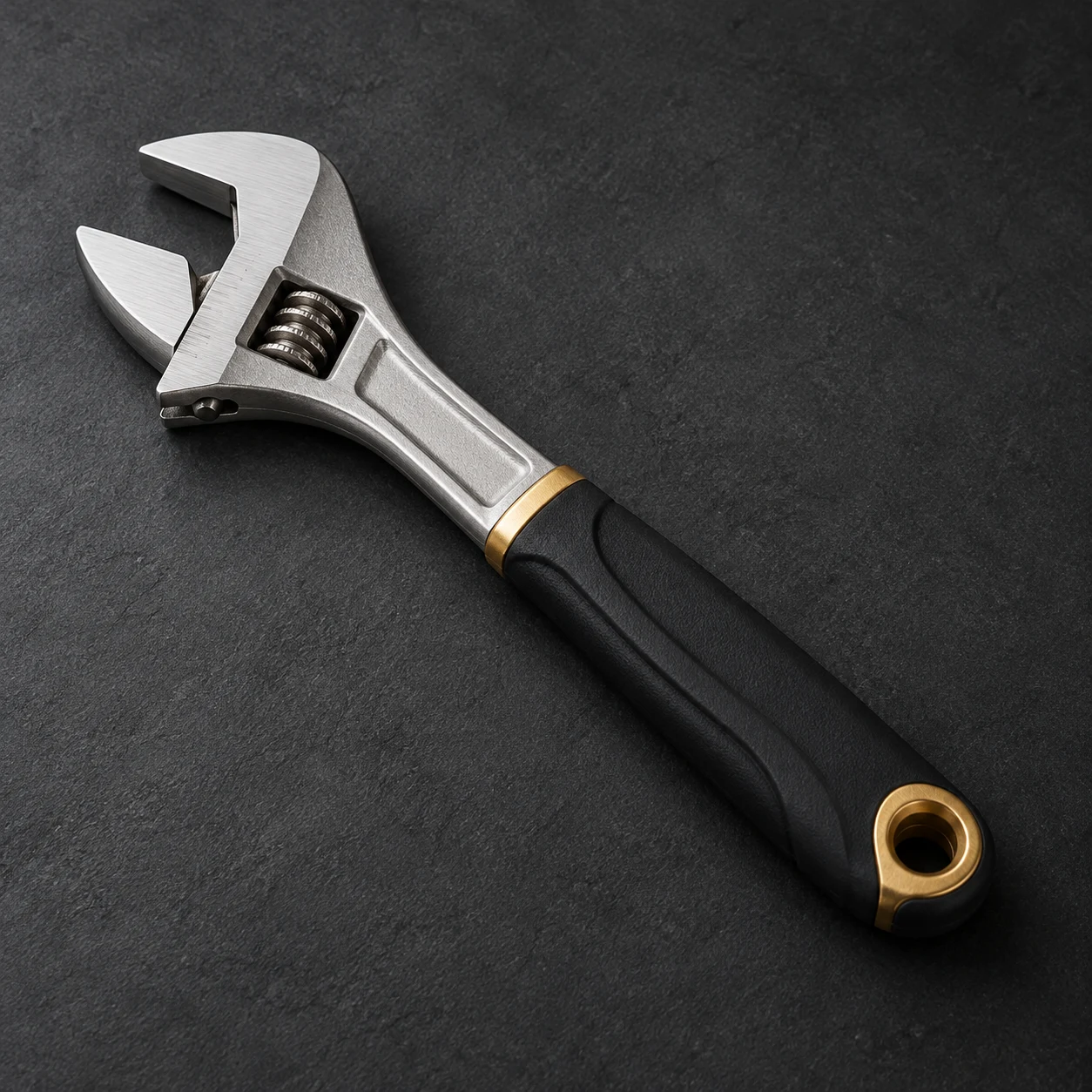 Fit 150 Adjustable Wrench in Black / Gold