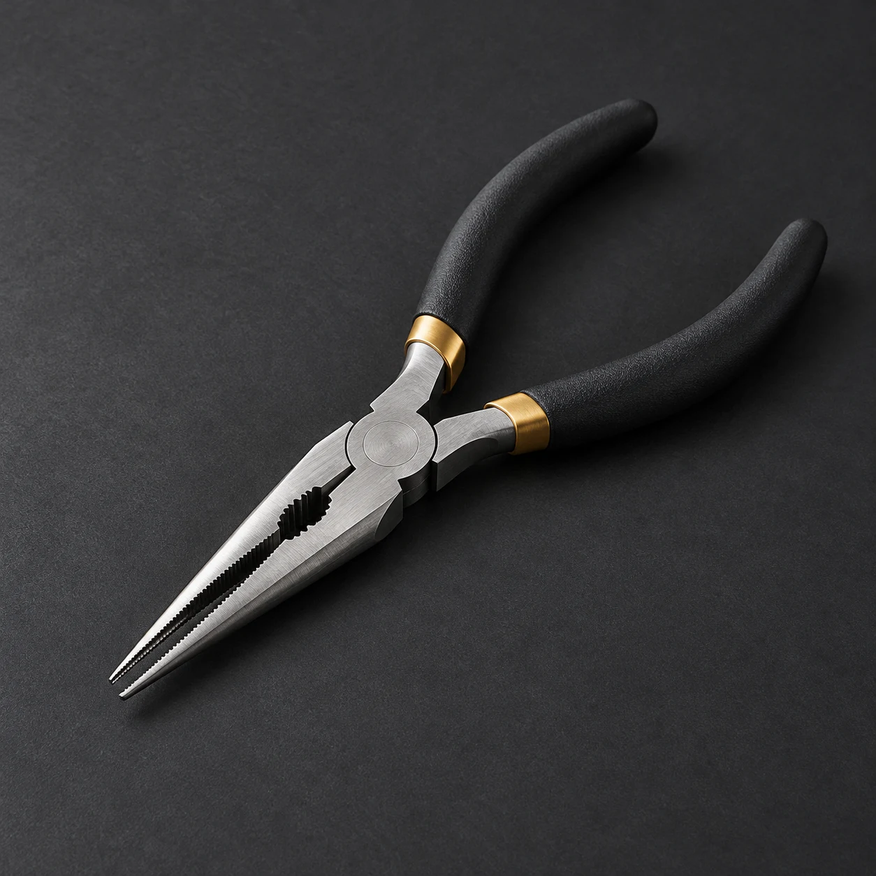 Reach Long-Nose Pliers in Black / Gold